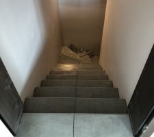Escalier sous sol