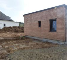 Terrassement zone de retournement (parking)