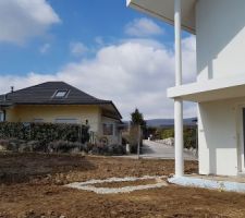 Recouvrement des Drains (gallets)