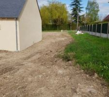 Côté gauche de la maison