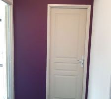 Couleur définitive mur gauche et droite du dégagement vers les 2 autres chambres