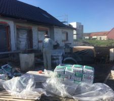 Enfin il est là le crépi