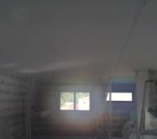 Plafond a mi réalisation