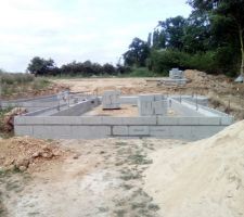 Vide sanitaire vu de devant