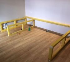 Création de l'estrade