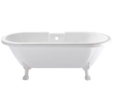 Baignoire ilot patte de lion salle de bain