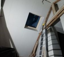 Velux etage vu du rdc