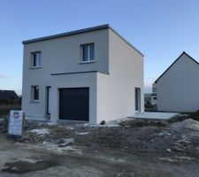 Enduis ext&eacute;rieurs ton pierre termin&eacute;s