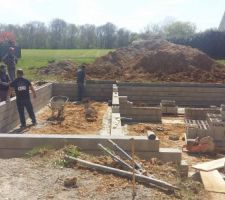 J-35 : Construction du Vide Sanitaire :-)