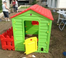 Cabane de jeux pour chaton & grenouille