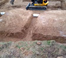 Fondation de la partie vide sanitaire