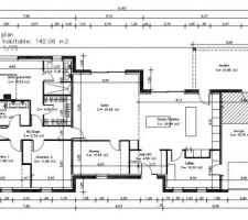 La xième proposition de plan pour un plain-pied de 140m2