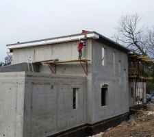 Démoulage des corniches