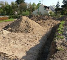 Terrassement en cours
