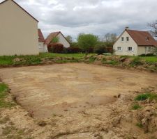 Tra&ccedil;age des fondations