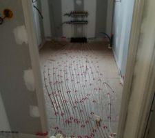On aura pas froid dans le cellier ... On rajoute aussi de la mousse polyuréthane pour hermétiser.