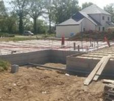 Vide sanitaire prêt à accueillir la dalle :)