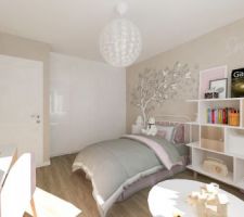 Réalisation Eva IVOS MH Déco - Chambre pour la princesse