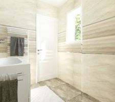 Réalisation Eva IVOS MH Déco - Salle de bain parentale R+1