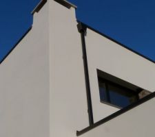 Gouttières et boite à eau