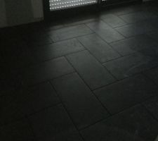 Carrelage bureau fini