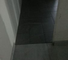 Carrelage bureau fini