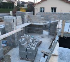 &Eacute;l&eacute;vation des murs