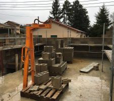 &Eacute;l&eacute;vation des murs