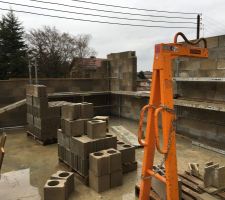 &Eacute;l&eacute;vation des murs