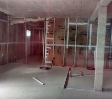 Début des travaux intérieurs