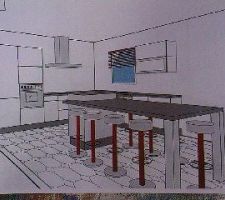 Cuisine proposee par cetadi pour environ 5000e.