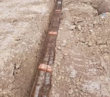 Les fouilles avec les fers