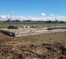 &Eacute;l&eacute;vation de la dalle