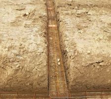 Les fouilles avec les fers