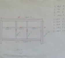 Quelques étapes du meuble de SDB