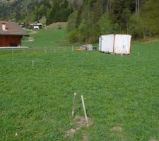 Voilà, le container en place !