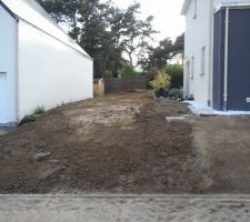 Préparation terrain pour gazon