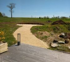 Terrassement pour piscine hors-sol