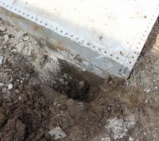 Oubli de faire des trous d'aération du Vide Sanitaire, maintenant résolu