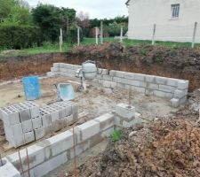 Début du vide sanitaire.