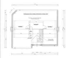 Plan après Map. Étage (combles aménageables)