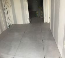 Carrelage en cours