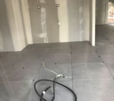 Carrelage en cours