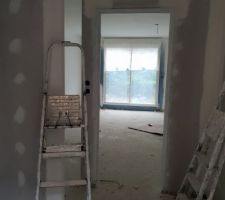 Vu de la porte d'entr&eacute;e