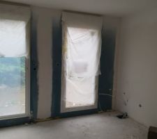 Porte fenêtre de droite