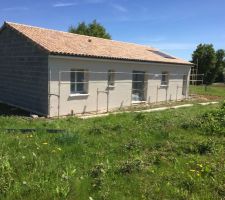 Pose du cr&eacute;pis 1er jour