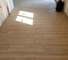 Carrelage imitation parquet