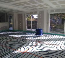 Plancher chauffant RdC