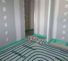 Plancher chauffant R+1