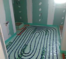 Plancher chauffant R+1